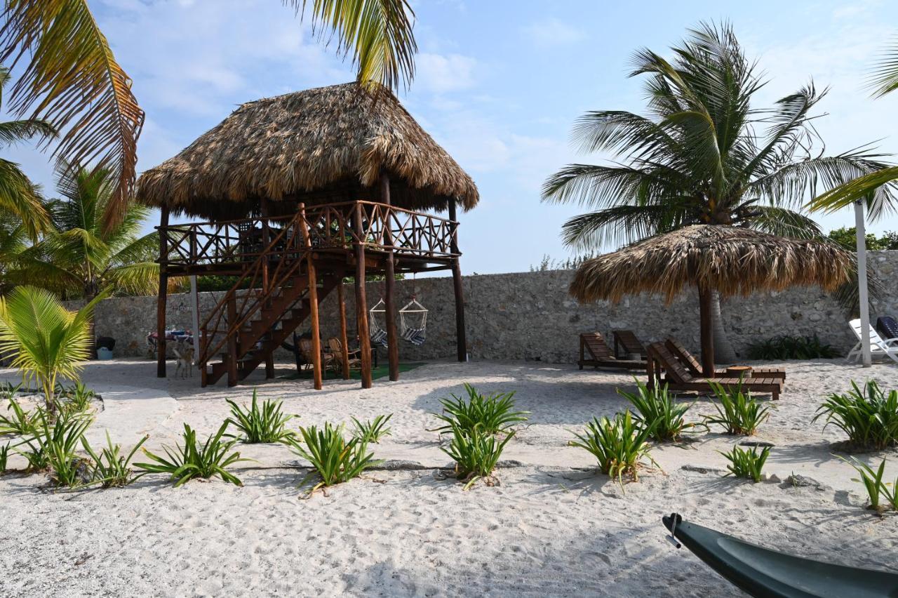 La Casa Del Mexicano Celestun Luaran gambar
